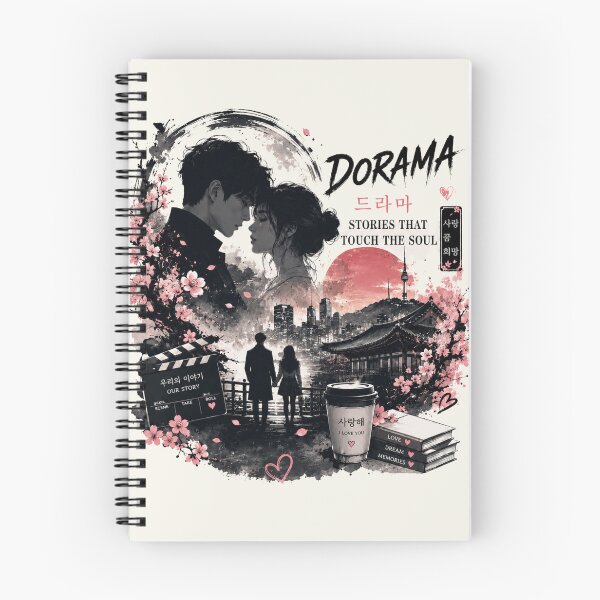 Artikelvorschau, Dorama Seoul Night Skyline Südkorea Kirschblüte entworfen und verkauft von W&RParadise.