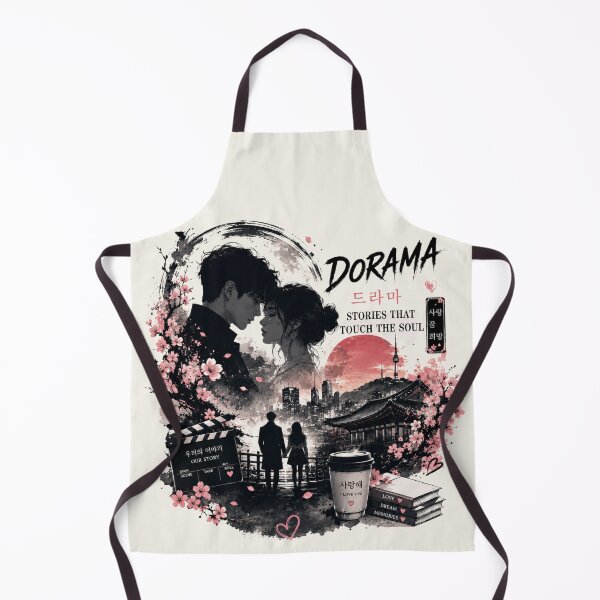 Item preview, Dorama Seoul Night Skyline South Korea Cherry Blossom designed and sold by W&RParadise.