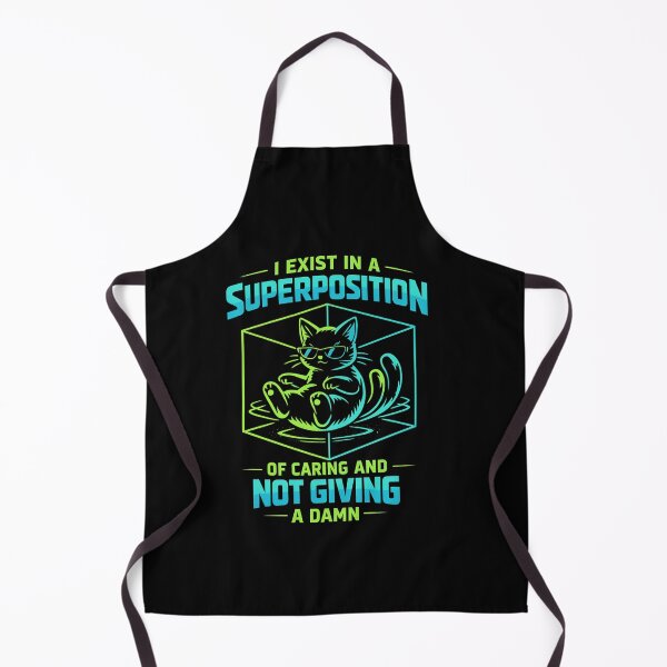 Item preview, Neon Cat in Superposition - Quantum Synthwave Sci-Fi Art designed and sold by teemix.