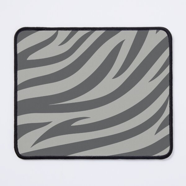 Item preview, Modern Graphic Zebra Print Pattern - Bright Gray designed and sold by Frohyou.