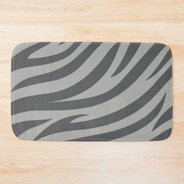 Item preview, Modern Graphic Zebra Print Pattern | Bright Gray designed and sold by Frohyou.