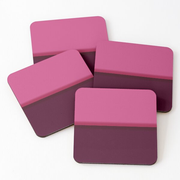Item preview, Magenta and Eggplant Purple Color Block  designed and sold by pluielegere.