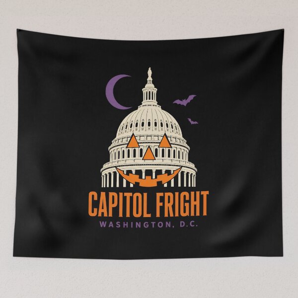 Item preview, Washington DC Halloween: Capitol Fright Night designed and sold by Fenay Designs.