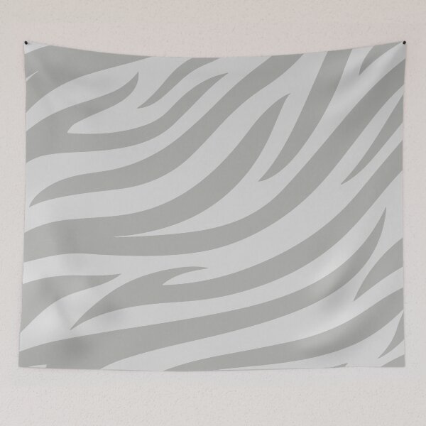 Item preview, Modern Graphic Zebra Print Pattern - Light Gray designed and sold by Frohyou.