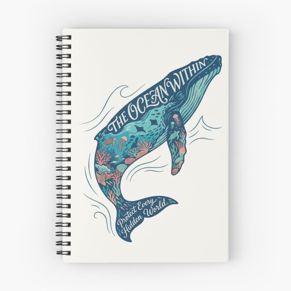 Item preview, The Ocean Within Whale Artwork | Premium Marine Illustration designed and sold by Amr Darwish Graphic designer.