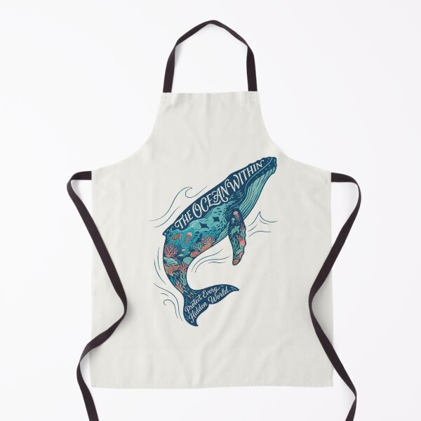 Item preview, The Ocean Within Whale Artwork | Premium Marine Illustration designed and sold by Amr Darwish Graphic designer.