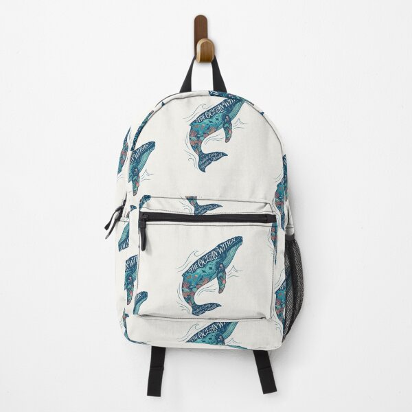 Item preview, The Ocean Within Whale Artwork | Premium Marine Illustration designed and sold by Amr Darwish Graphic designer.