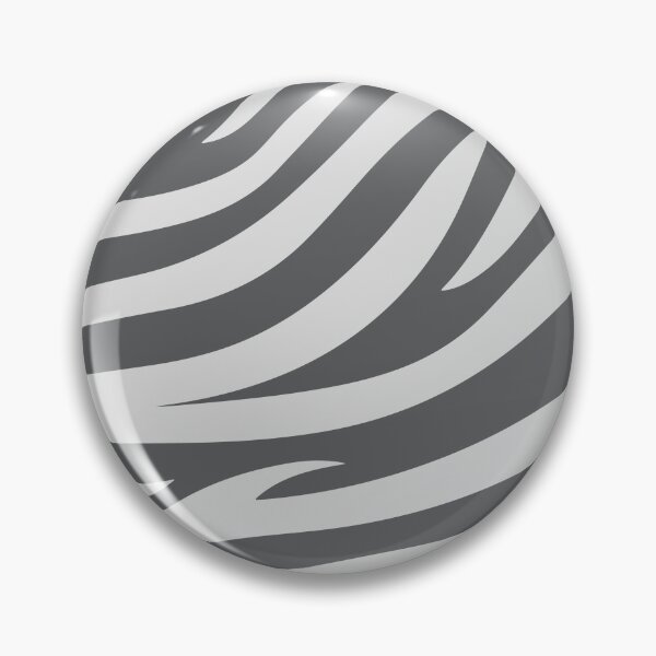 Item preview, Modern Graphic Zebra Print Pattern - Dark Gray designed and sold by Frohyou.