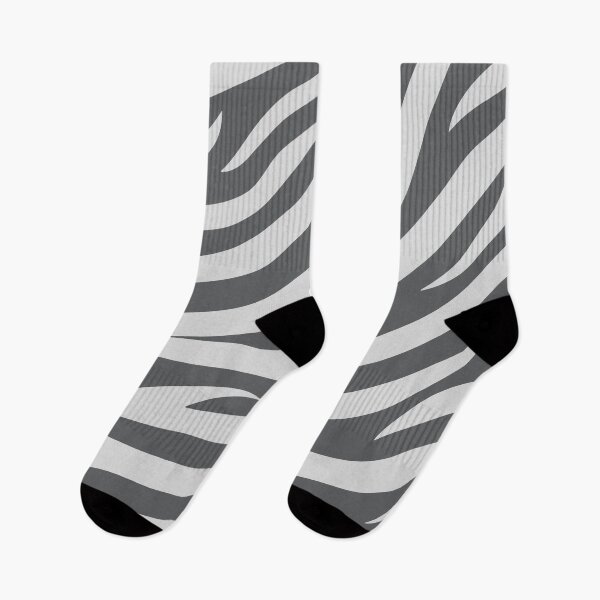 Item preview, Modern Graphic Zebra Print Pattern - Dark Gray designed and sold by Frohyou.
