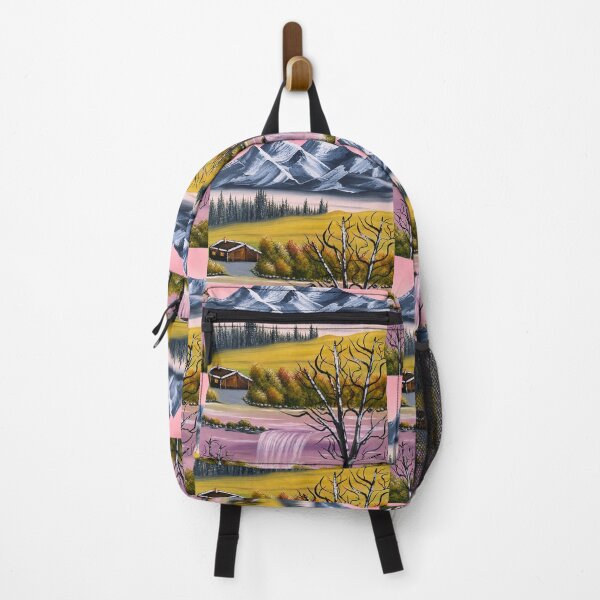 Item preview, Pink Cold Mountains Nature River Artwork designed and sold by MarlinMatt.