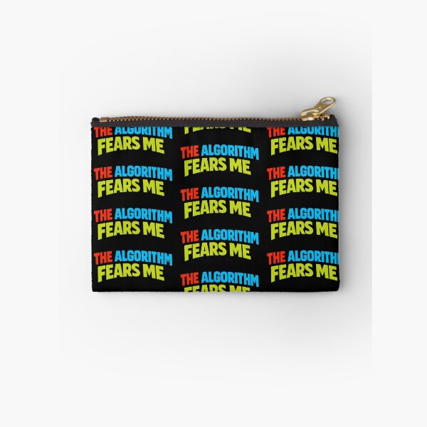 Item preview, The Algorithm Fears Me Funny Internet Humor Typography T-Shirt Social Media Meme Graphic designed and sold by TeeTimeTreasure.