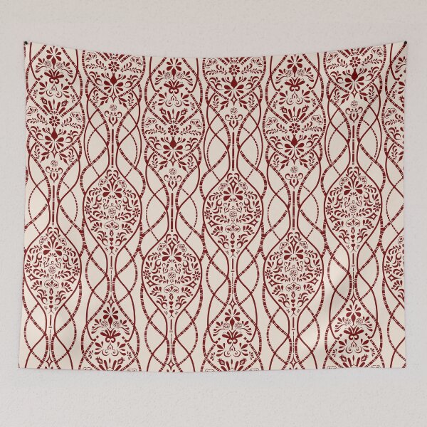 Aperçu de l'œuvre Motif botanique élégant marron créée et vendue par Dsquare1.