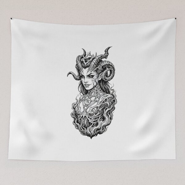 Item preview, Demon Empress designed and sold by Mystic & Celestial Art.