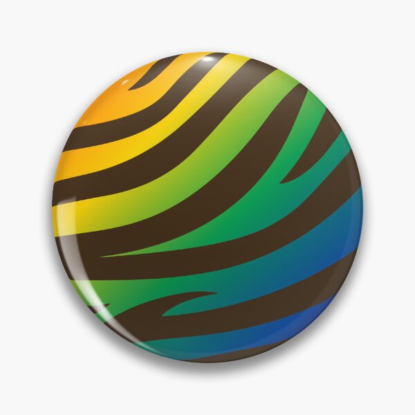 Item preview, Modern Graphic Zebra Print Pattern - Bright Rainbow designed and sold by Frohyou.