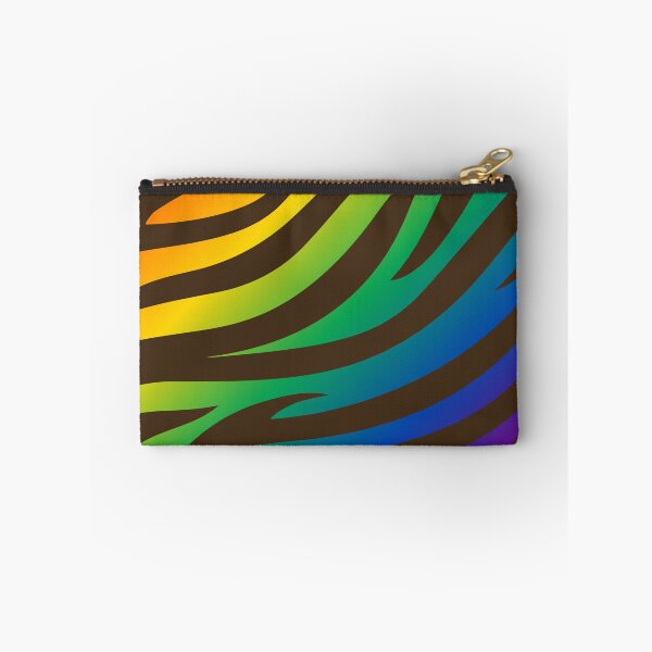 Item preview, Modern Graphic Zebra Print Pattern - Bright Rainbow designed and sold by Frohyou.