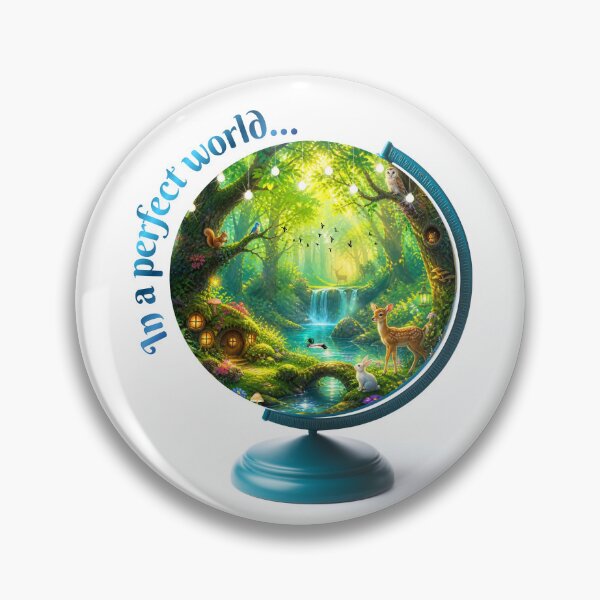 Item preview, In A Perfect World designed and sold by DigitalShoppeIL.