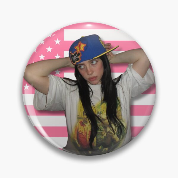 Item preview, Billie Eilish Pink American Flag 3 designed and sold by moonna designs.