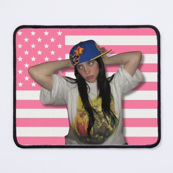 Item preview, Billie Eilish Pink American Flag 3 designed and sold by moonna designs.