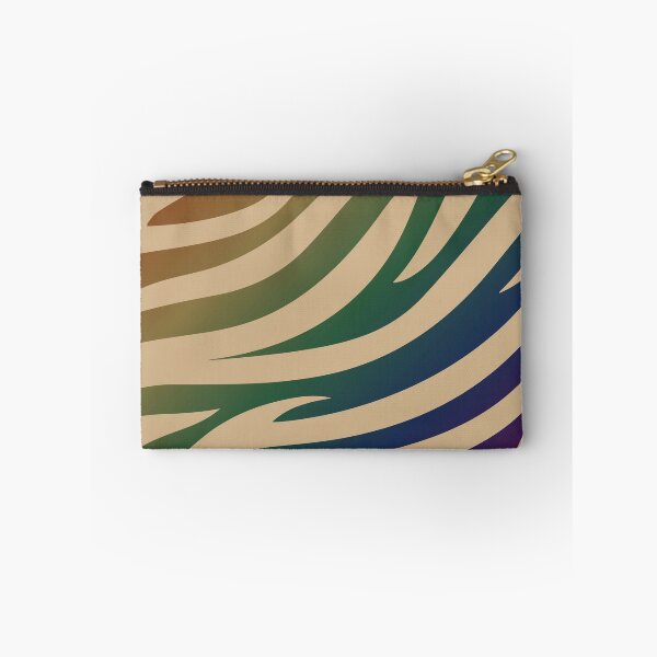 Item preview, Modern Graphic Zebra Print Pattern - Dark Rainbow designed and sold by Frohyou.