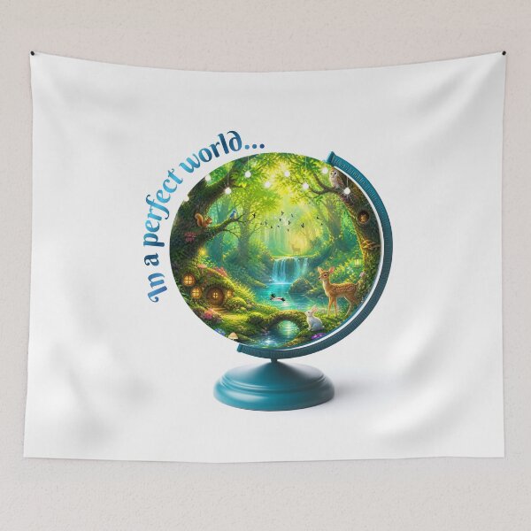 Item preview, In A Perfect World designed and sold by DigitalShoppeIL.