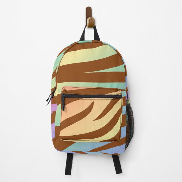 Item preview, Modern Graphic Zebra Print Pattern | Light Rainbow designed and sold by Frohyou.