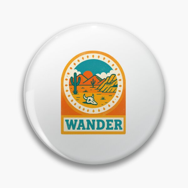 Item preview, Wander Vintage Desert Landscape designed and sold by Colorful-Garden.