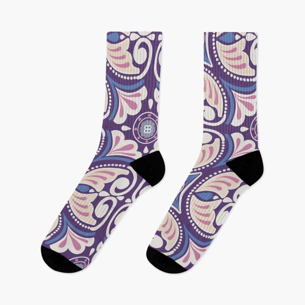 Item preview, Purple Floral Seamless Pattern designed and sold by Dsquare1.