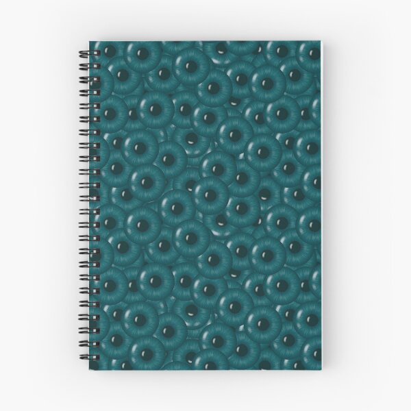 Item preview, The pattern is saturated with dark cyan eyes designed and sold by Cherevan.