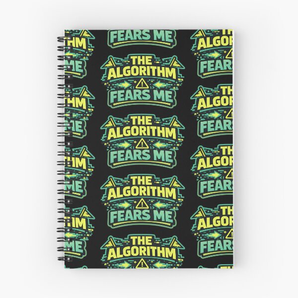 Item preview, The Algorithm Fears Me Funny Internet Humor Typography T-Shirt Glitch Social Media Meme designed and sold by TeeTimeTreasure.