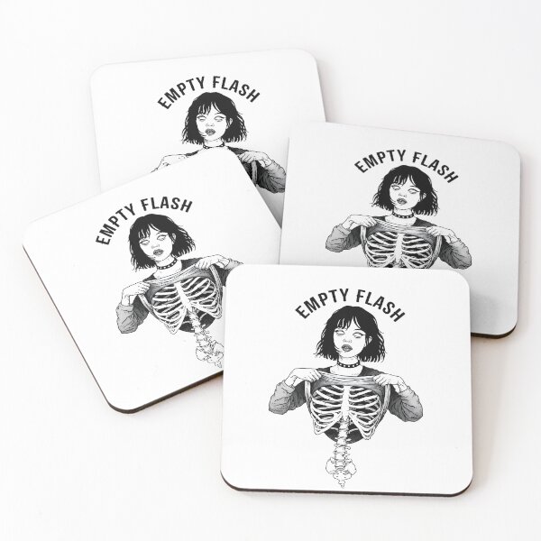 Item preview, Empty Flash – Gothic Skeleton Girl designed and sold by OH-MY-GOTH.