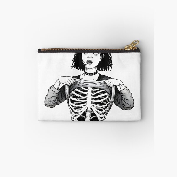 Item preview, Empty Flash – Gothic Skeleton Girl designed and sold by OH-MY-GOTH.