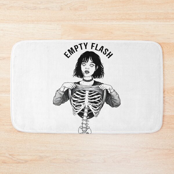 Item preview, Empty Flash – Gothic Skeleton Girl designed and sold by OH-MY-GOTH.