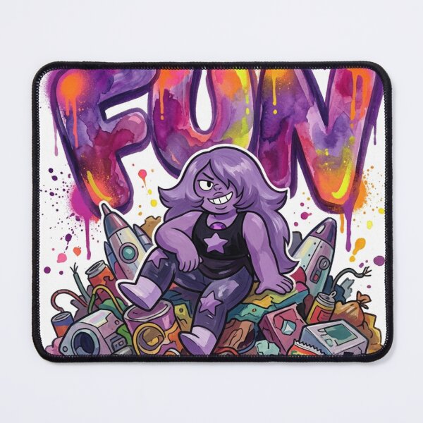 Item preview, Amethyst FUN - Graffiti Watercolor Art designed and sold by 0Zetgest.