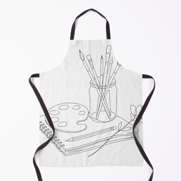 Item preview, Minimal Artist Tools Line Art designed and sold by MWprint.