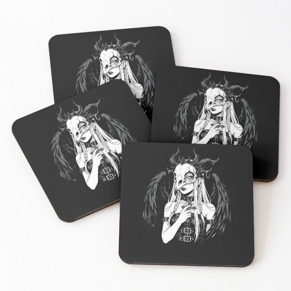 Item preview, Raven's Skull Priestess designed and sold by OH-MY-GOTH.
