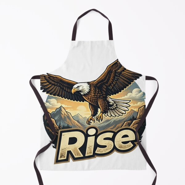 Item preview, Rising powerful eagle above mountains designed and sold by Octaner.