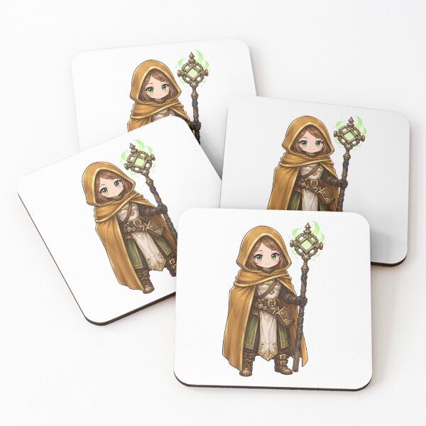 Item preview, female wizard anime dnd art original art character design  designed and sold by sabartgunpla.