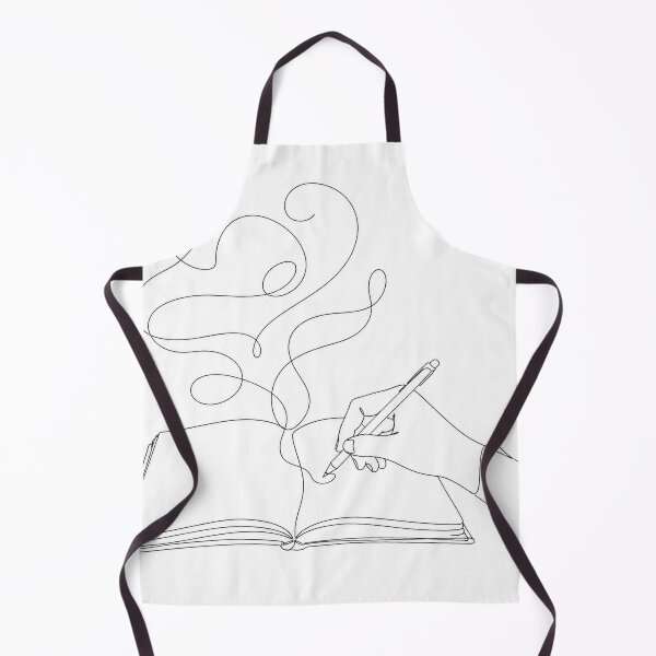Item preview, Creative Writing in Open Book Line Art designed and sold by MWprint.