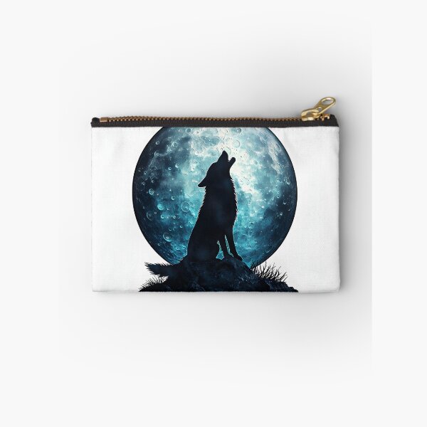 Item preview, 3d Render Of Moonlit Wolf Howling Digital designed and sold by Checho30.