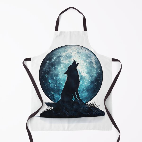 Item preview, 3d Render Of Moonlit Wolf Howling Digital designed and sold by Checho30.