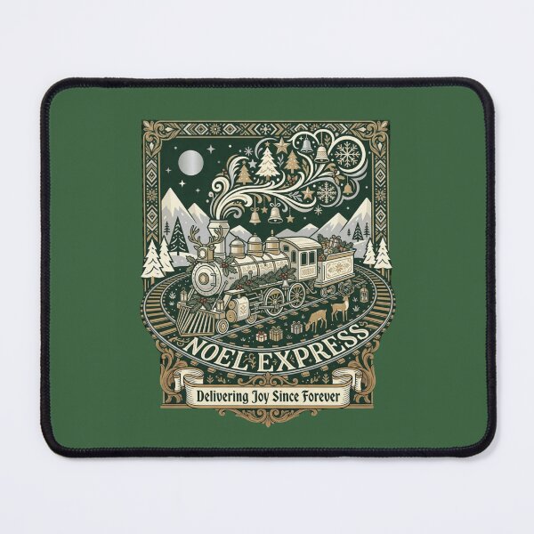 Item preview, Noel Express Christmas Artwork | Premium Holiday Train Design designed and sold by Amr Darwish Graphic designer.
