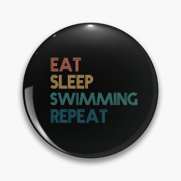 Item preview, Eat Sleep Swimming Repeat - Gift For Swimming Fans designed and sold by kindxinn.