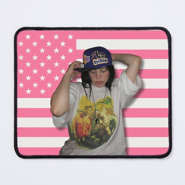Item preview, Billie Eilish Pink American Flag 2 designed and sold by moonna designs.