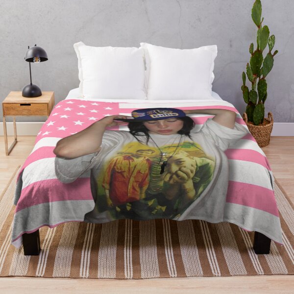 Item preview, Billie Eilish Pink American Flag 2 designed and sold by moonna designs.