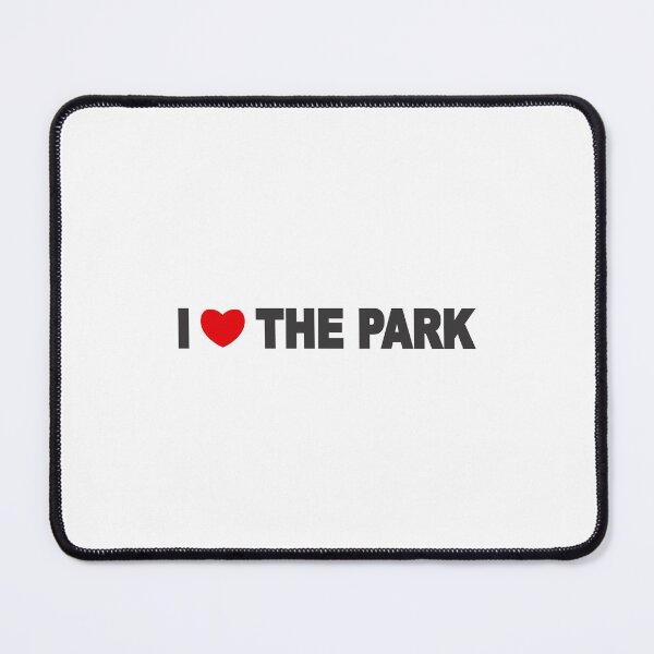 Item preview, I Love The Park Typography Heart Graphic Design designed and sold by odin655.