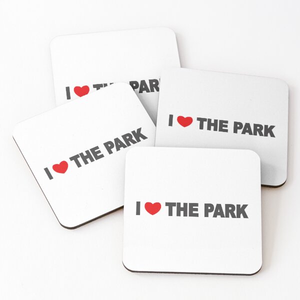 Item preview, I Love The Park Typography Heart Graphic Design designed and sold by odin655.