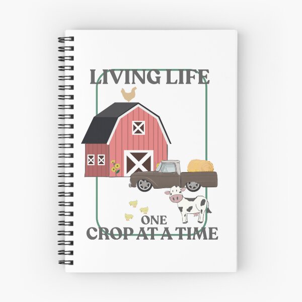 Item preview, Living life when crop at a time designed and sold by TaraPen.