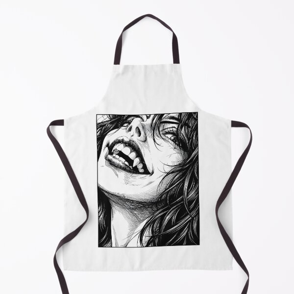 Item preview, Gothic horror close-up illustration designed and sold by OH-MY-GOTH.