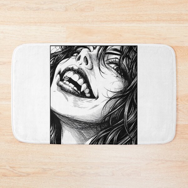 Item preview, Gothic horror close-up illustration designed and sold by OH-MY-GOTH.