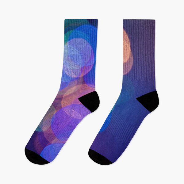 Item preview, Bokeh highlights in violet tones designed and sold by yuretzius.
